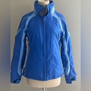 SPYDER PARAMOUNT XT 5000 2-TONE BLUE WOMEN'S SKI JACKET SZ. 12
